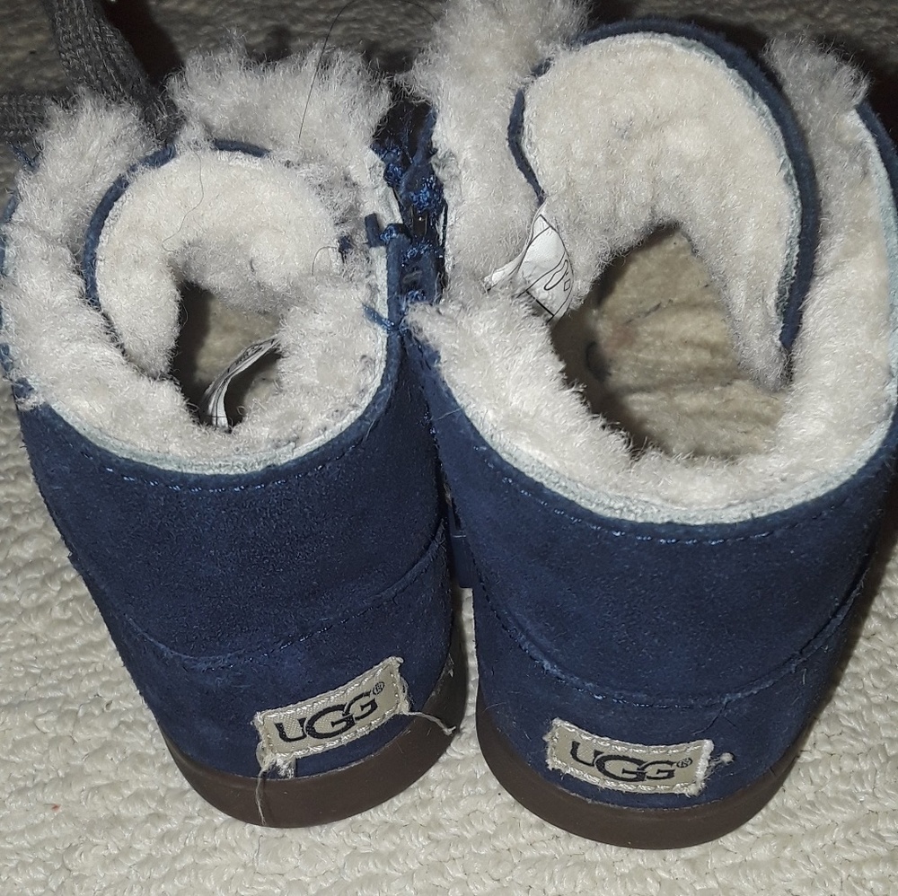 Ugg  blue suede boots
